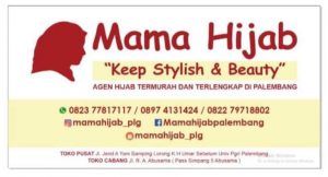 Loker PalembanG TerbarU Mama Hijab Palembang