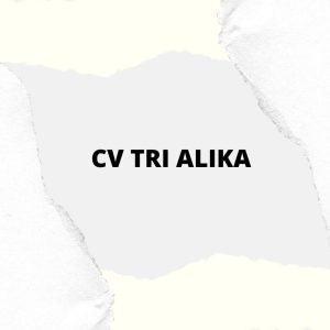 Lowongan Kerja Palembang Terbaru CV Tri Alika