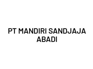 Lowongan Kerja PT Mandiri Sandjaja Abadi